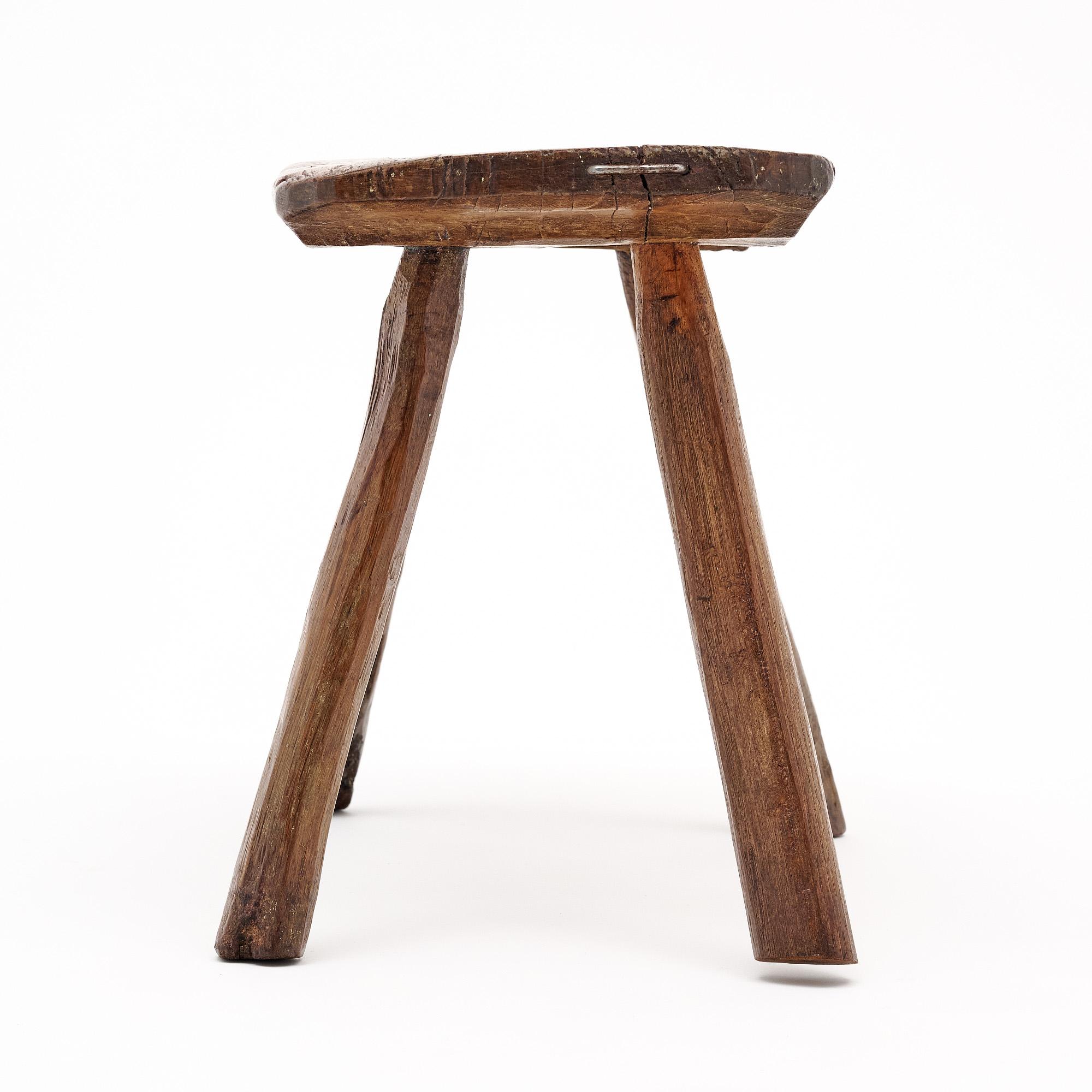 Taburete antiguo italiano Arte Povera en venta 3