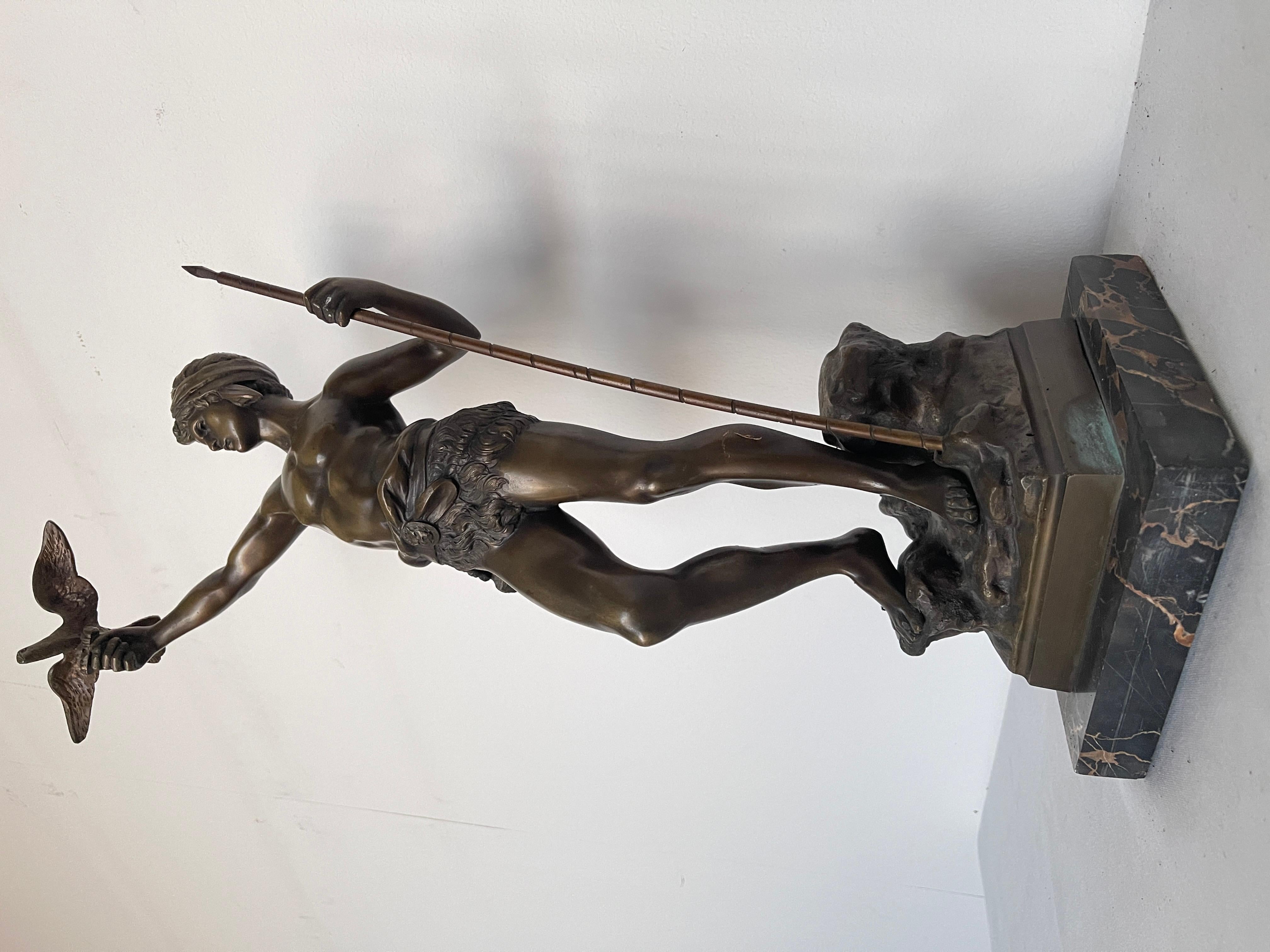 20th Century Arte scultorea greca in bronzo anni '80 in vendita