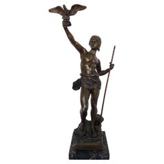 Greek bronze sculptural art from the 1980s