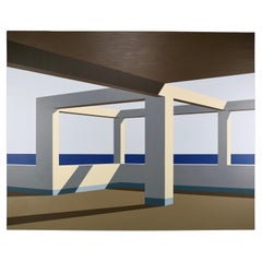 Arteaga IV by Jurriaan Molenaar Acrylic on linen 120 × 150 cm - 47.2 × 59.1 in.