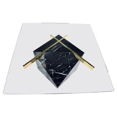 Artedi Nero Marble Coffee or Cocktail Table, Italy