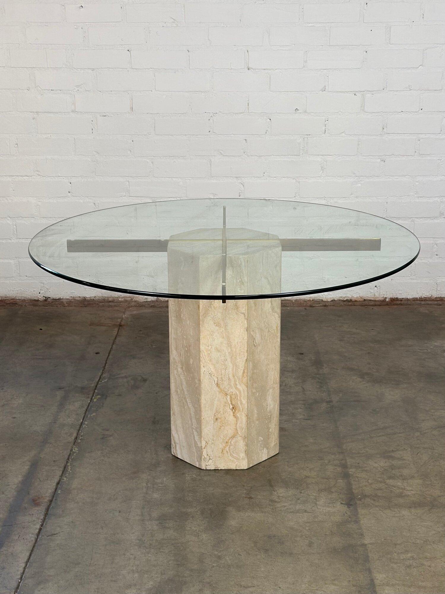 Mid-Century Modern Artedi Style Round Dining Table #2