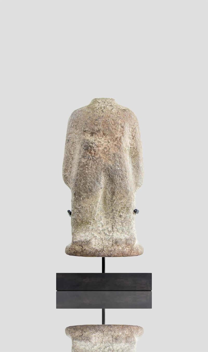 18th Century and Earlier Artefact from the Maghreb Sculptured Torso Figure For Sale