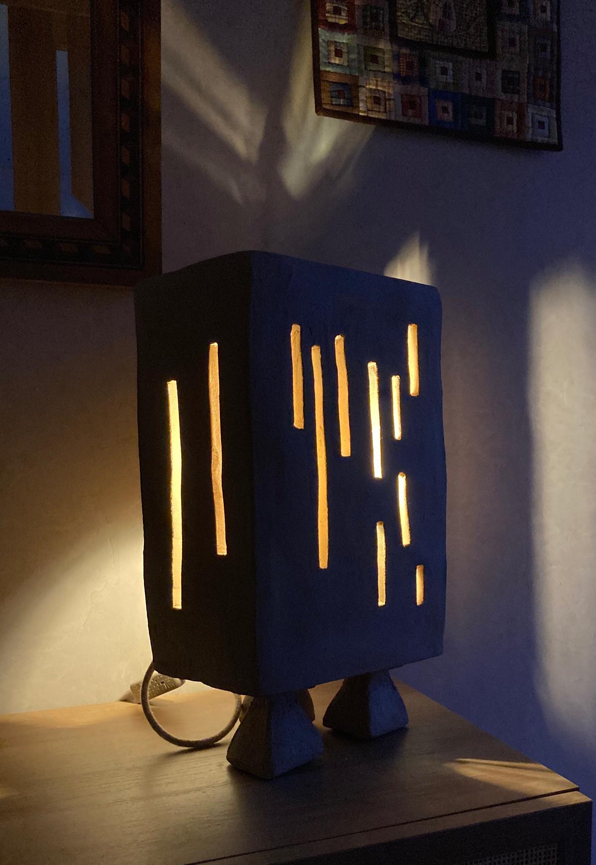 Modern Artefact Table Lamp by Lea Munsch