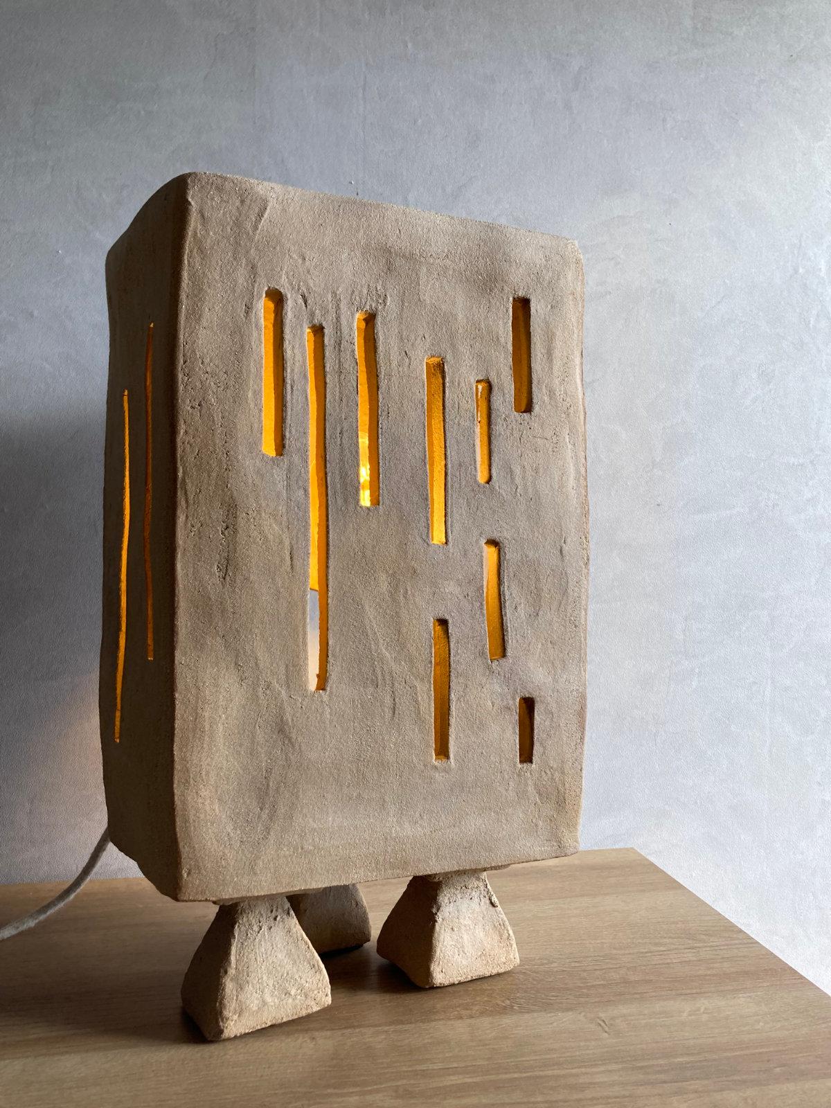 Contemporary Artefact Table Lamp by Lea Munsch
