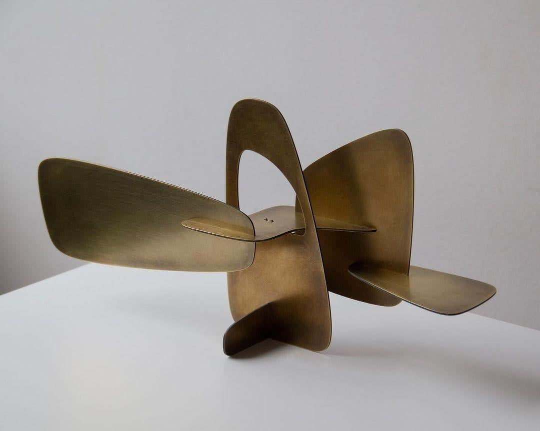 Artefacto 01 by Federico Stefanovich
Dimensions: D 17 x W 55 x H 30 cm.
Material: Brass.

Federico Stefanovich presents himself as a designer of furniture, accessories and lighting, who responds to a wide spectrum of problems in the world of