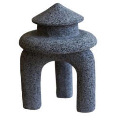 Artefacto « Volcanic Rock LS III », sculpture de collection, fabriquée à la main au Mexique