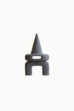Artefacto « Volcanic Rock LS IV », sculpture de collection, fabriquée à la main au Mexique