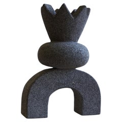 Artefacto Volcanic Rock LS VI, Collectible Sculpture, Hand-crafted in Mexico