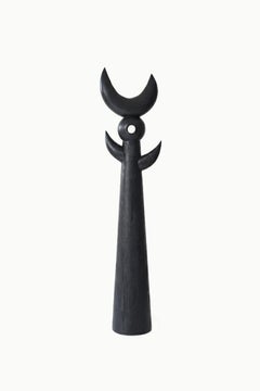Artefacto Wood Pich, Contemporary Designer Object, Hand-carved in Mexico