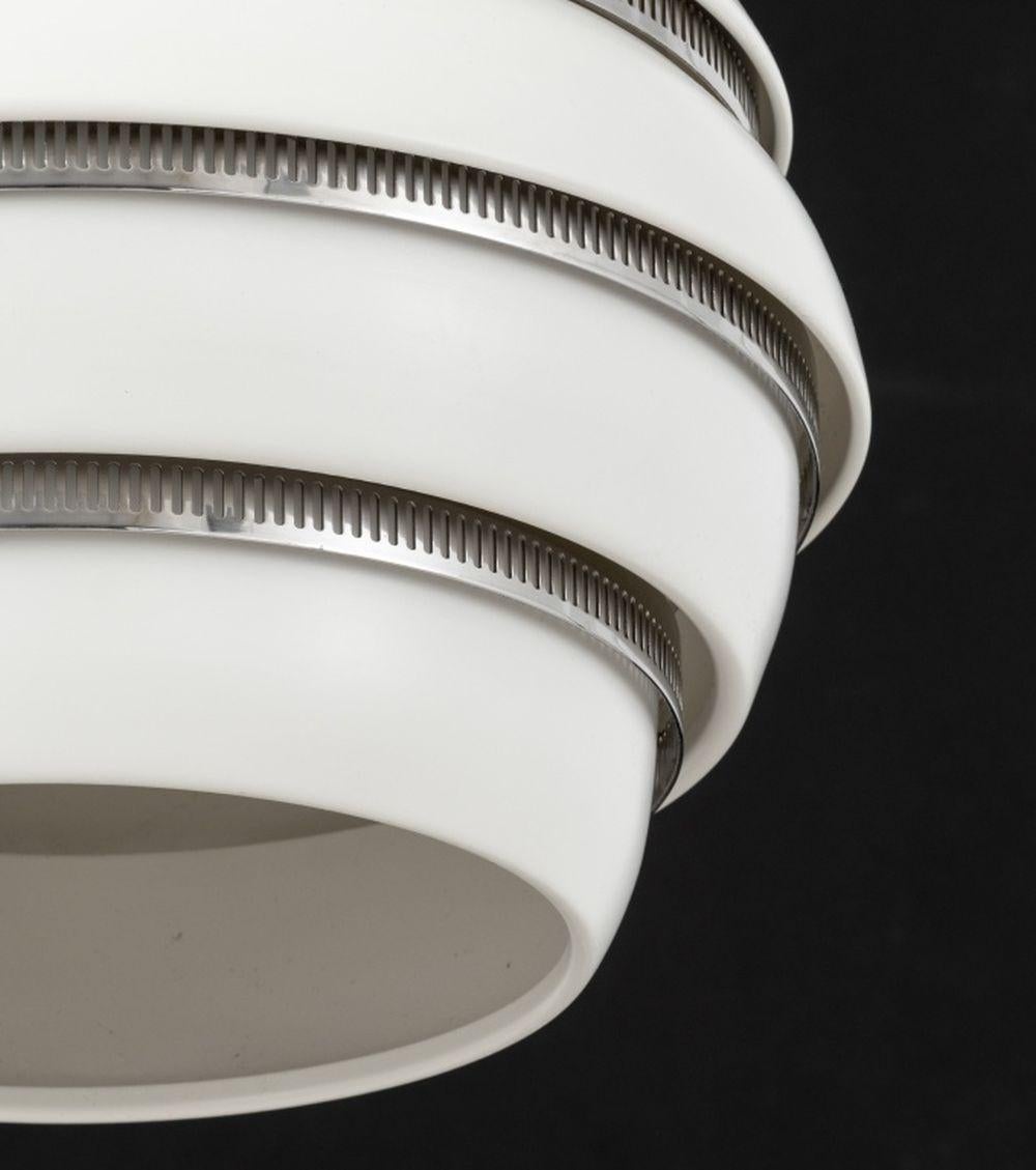 Artek A331 Beehive Aluminium Pendelleuchte im Zustand „Gut“ im Angebot in Astoria, NY