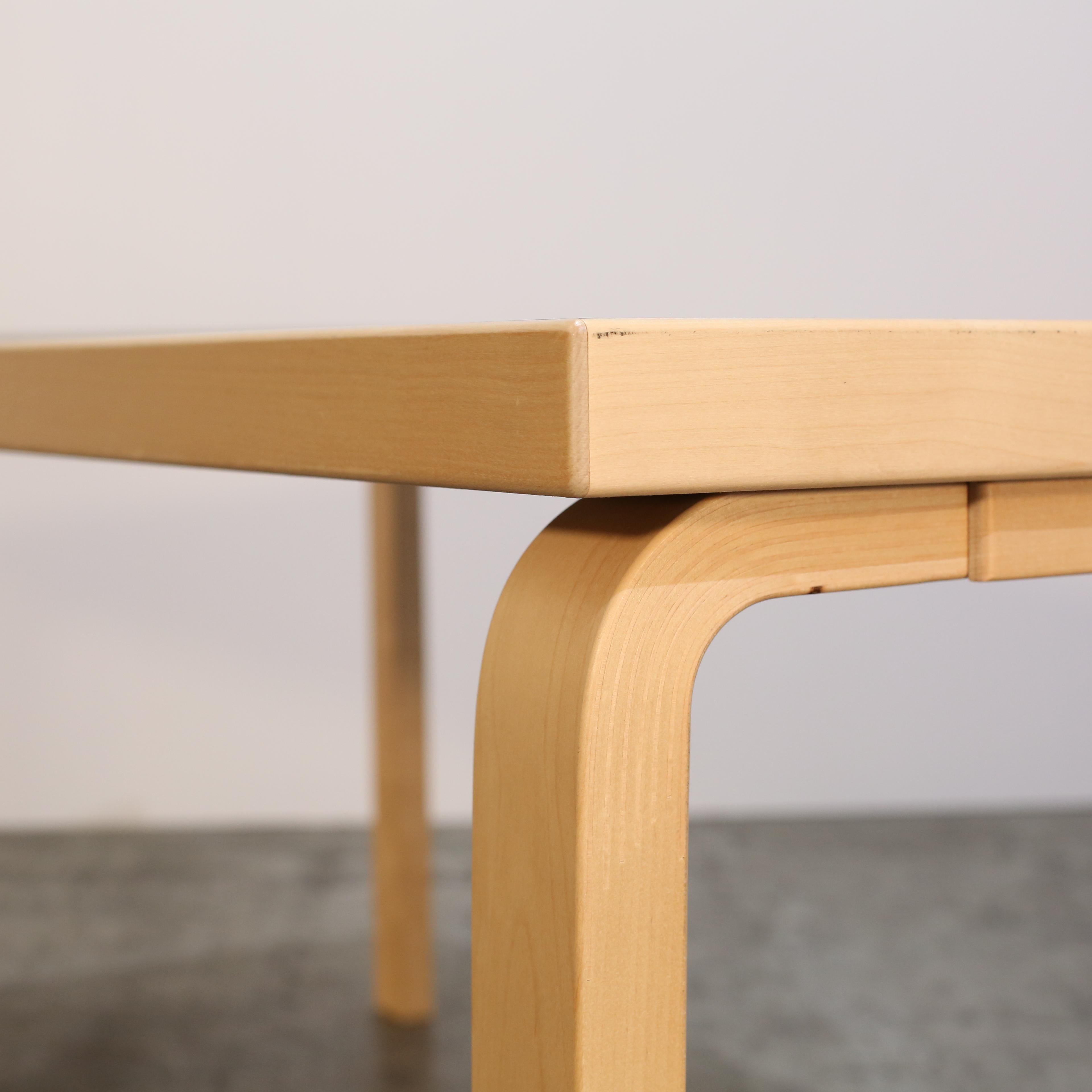 Finnish Artek Aalto 83 Table by Alvar Aalto For Sale