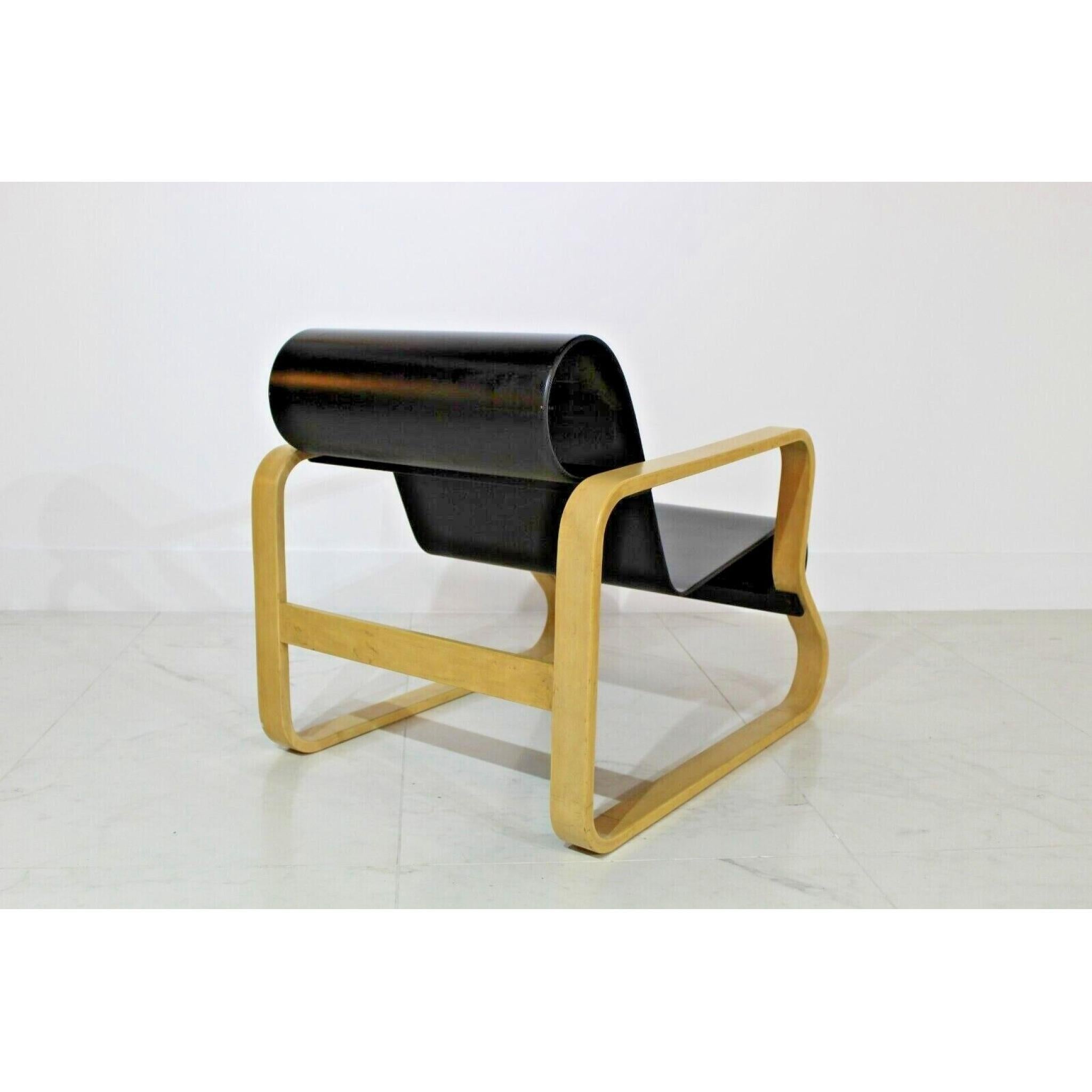 Art Deco Alvar Aalto, Artek, 41 Paimio Scroll Chair