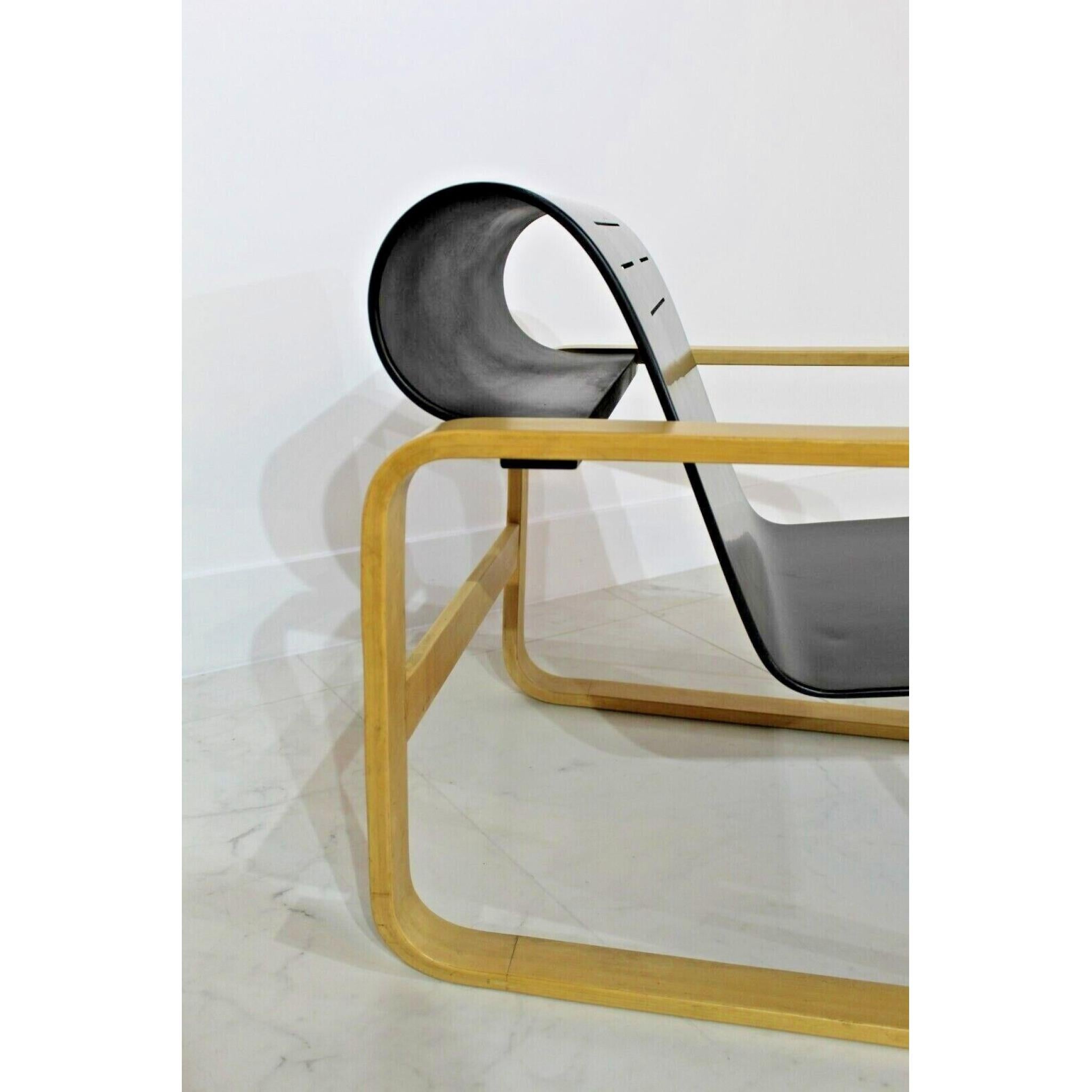 Mid-20th Century Alvar Aalto, Artek, 41 Paimio Scroll Chair