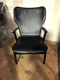 Artek Black Domus Lounge Chair