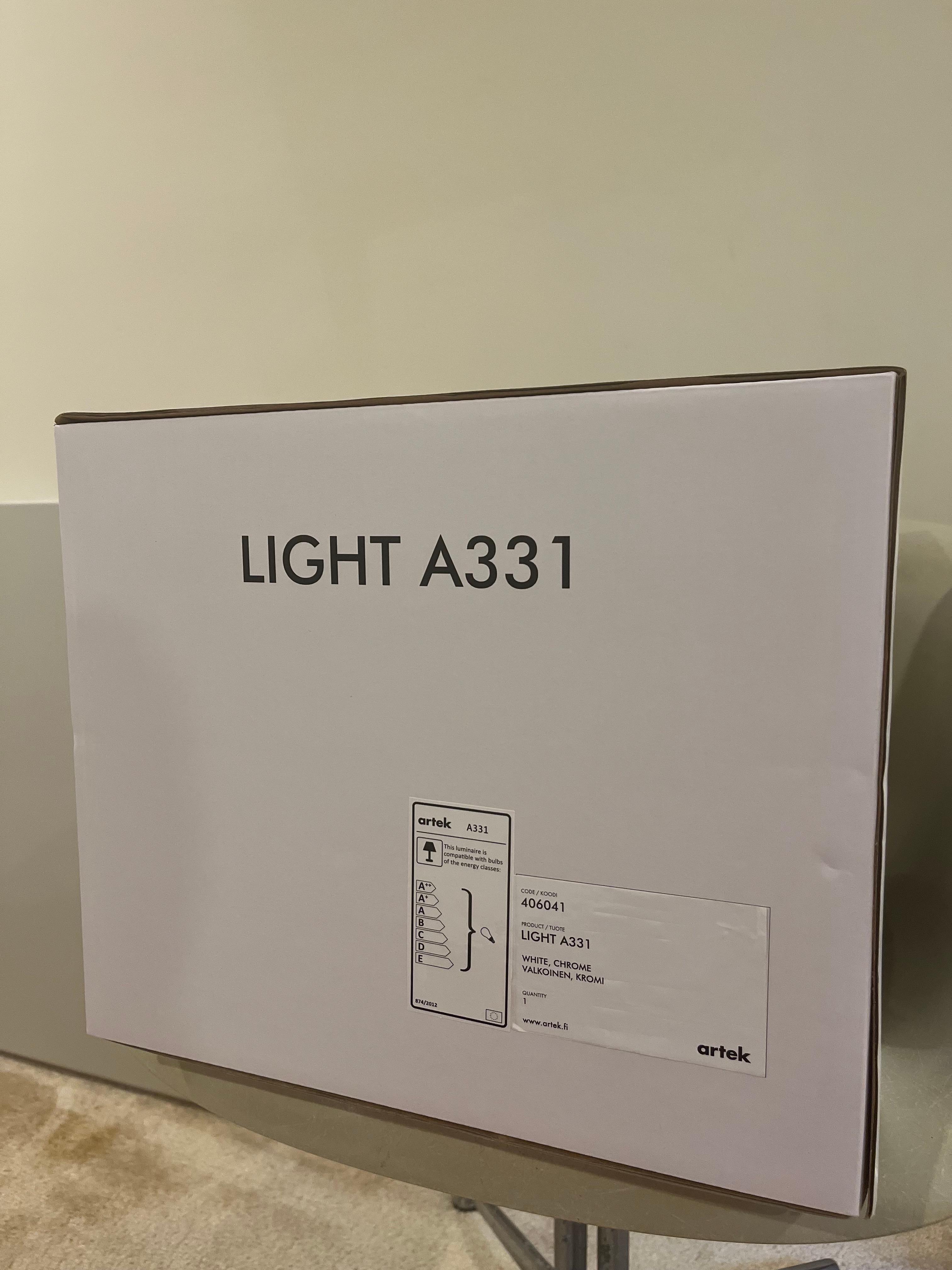 Artek Pendant Light A331 “Beehive“ by Alvar Aalto (New in Box) For Sale 4