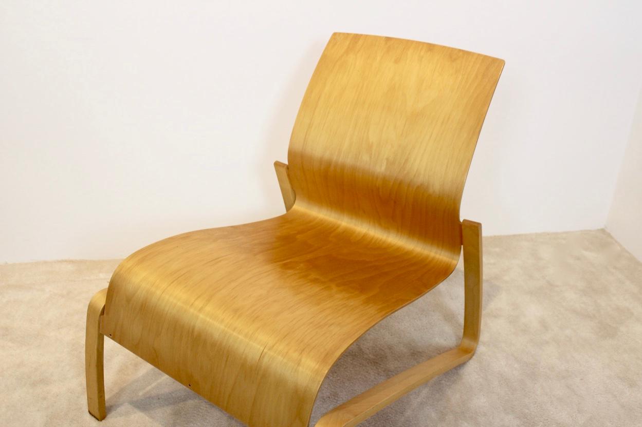 20th Century Artek Plywood Nandin Lounge Chair by Hans Peter Weidmann
