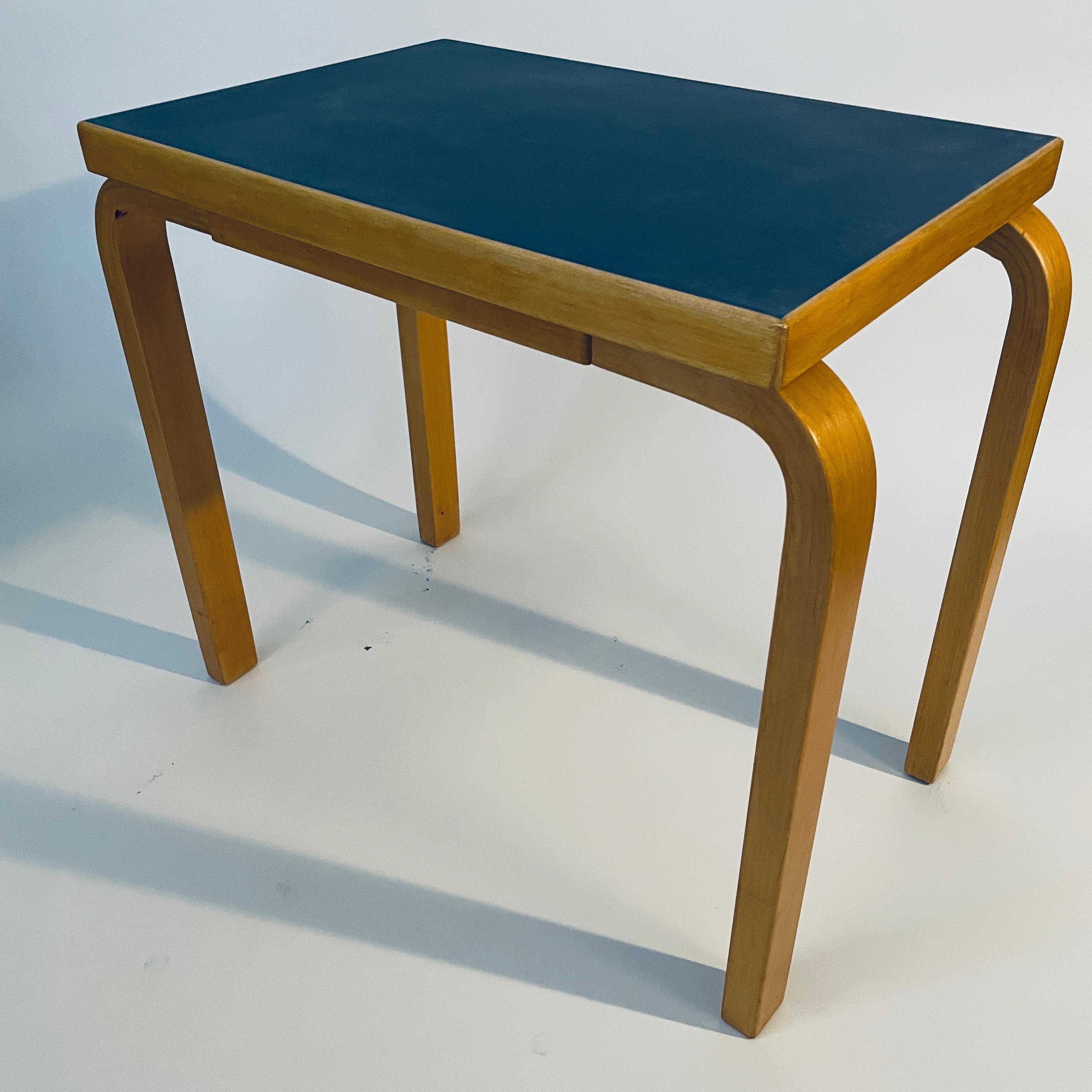 Finnish Artek Side Table by Alvar Aalto. !950´s