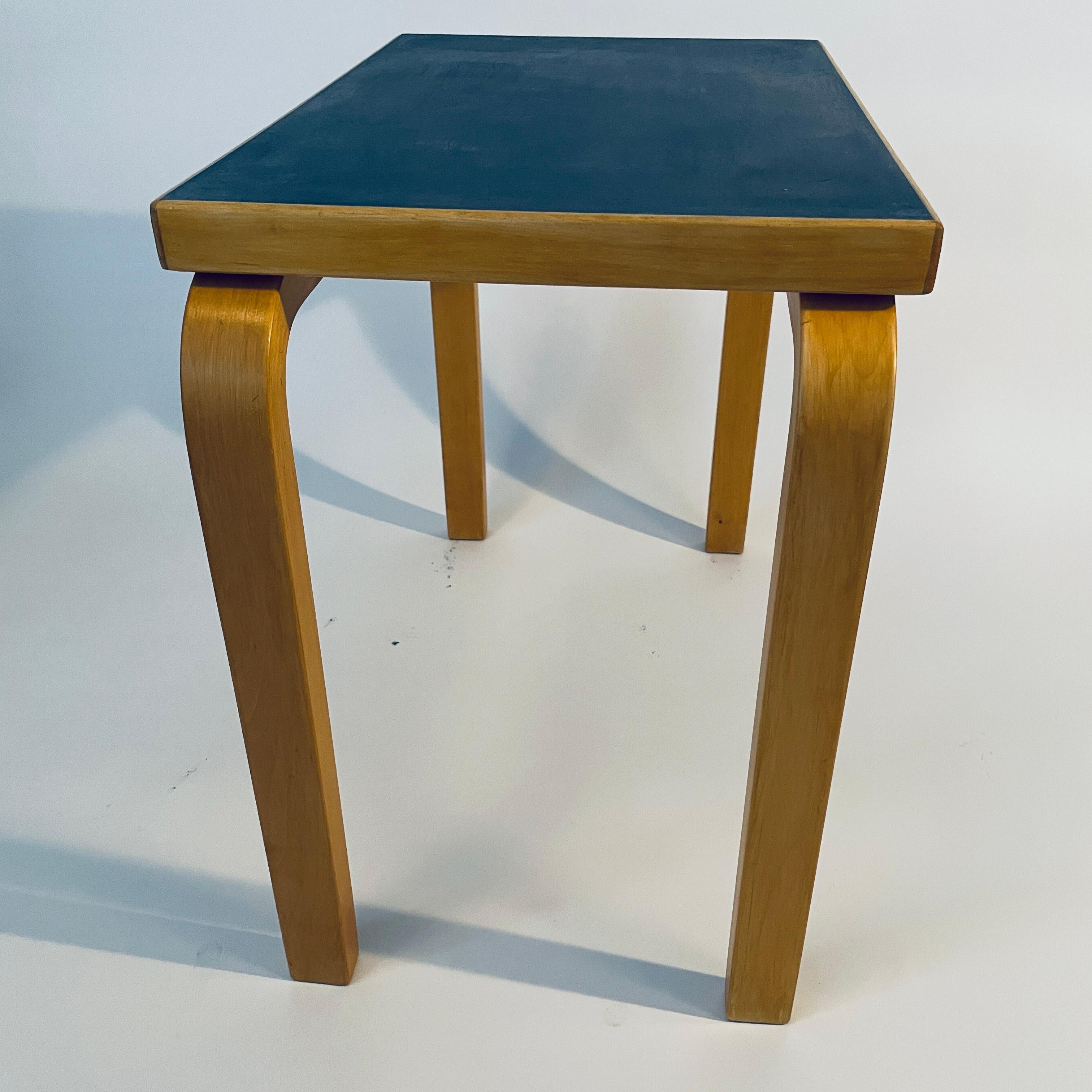 Artek Side Table by Alvar Aalto. !950´s In Fair Condition In Turku, FI