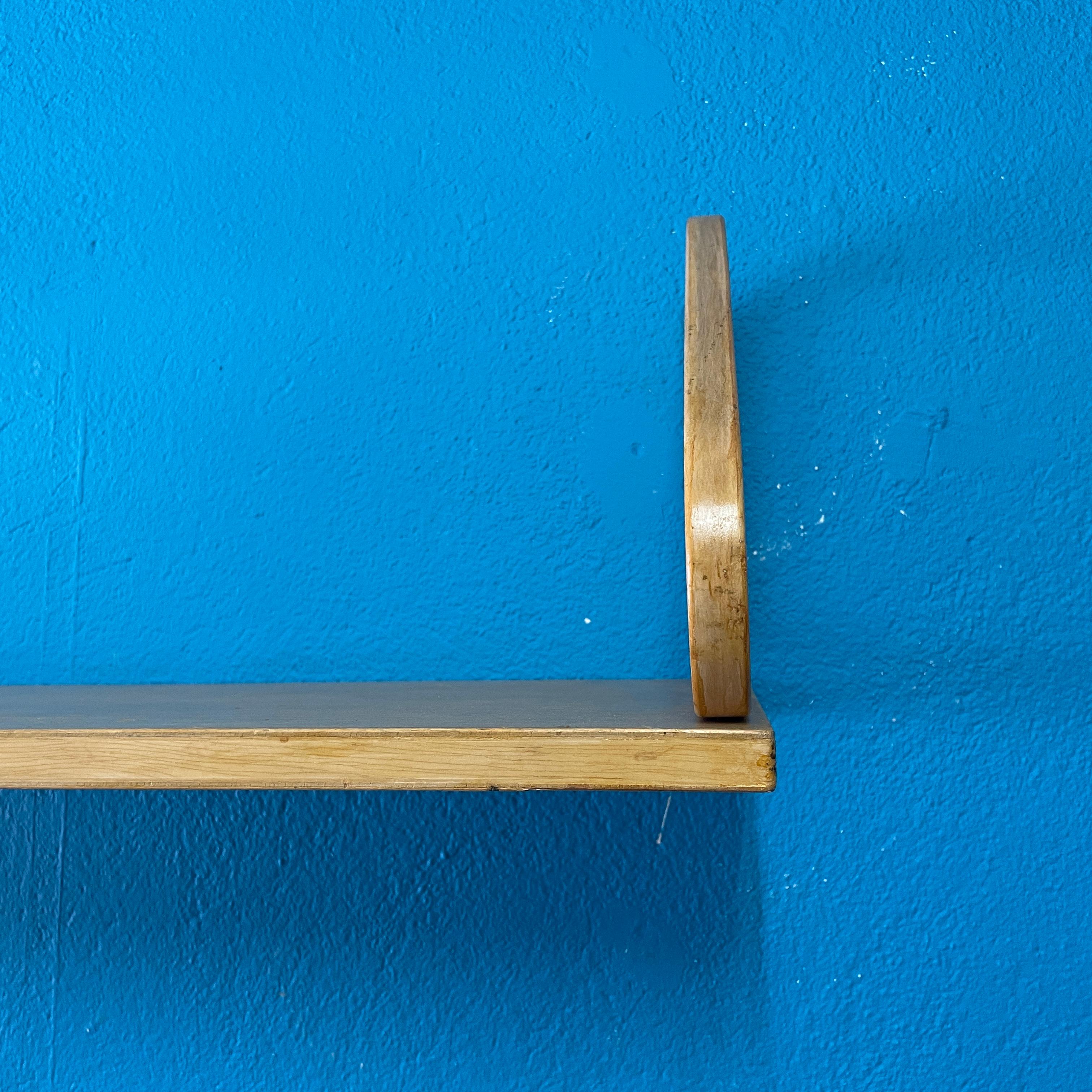 Birch Artek Wall Shelf by Alvar Aalto, 1950s