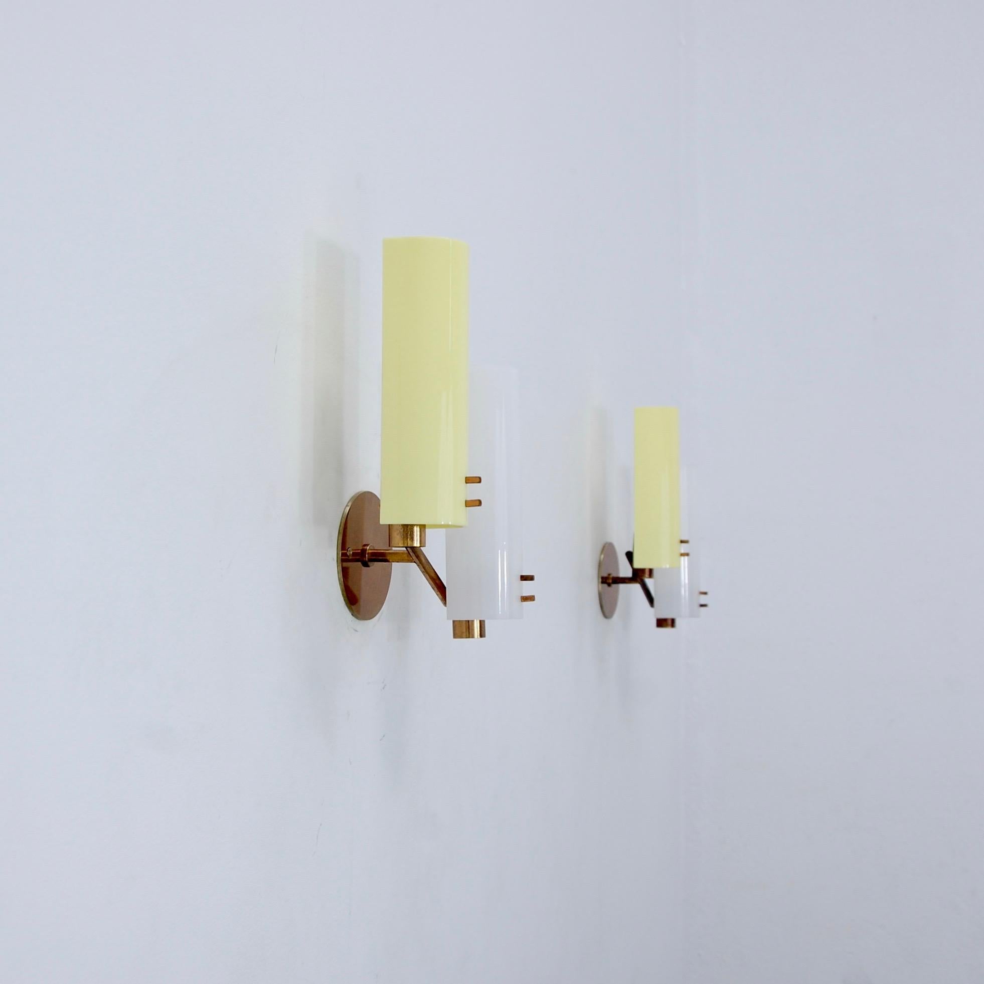 Mid-20th Century Arteluce Attributed Sconces For Sale