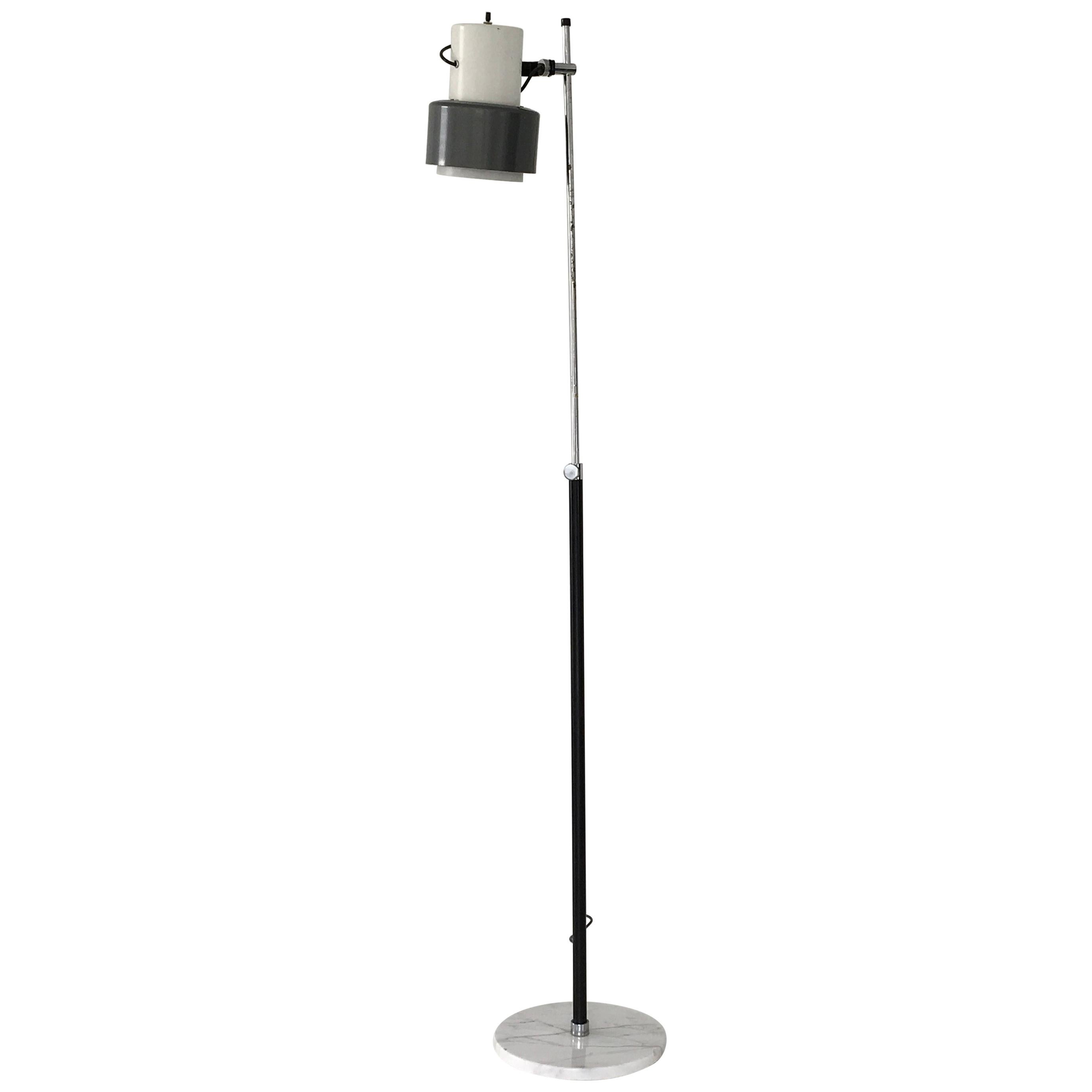 Arteluce Floor Lamp in Grey and White For Sale