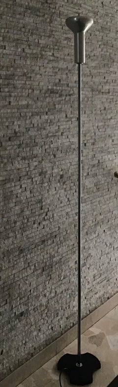 Arteluce Gino Sarfatti Stehlampe Mod 1073 aus Aluminium, 1956, Italien