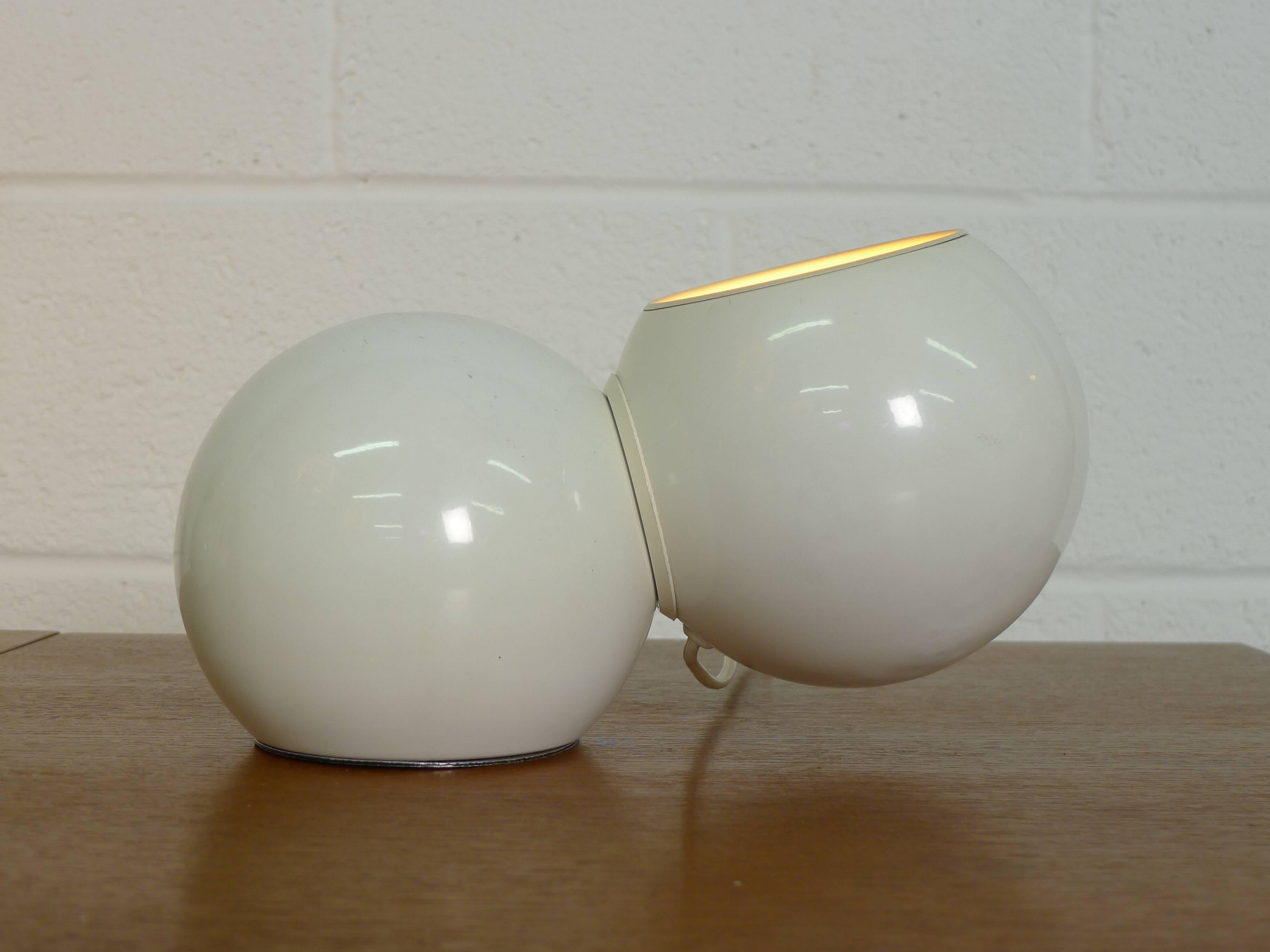 Mid-20th Century Arteluce, Pair of Magnetic Table Lamps by Antonio Macci Cassia, Model 541