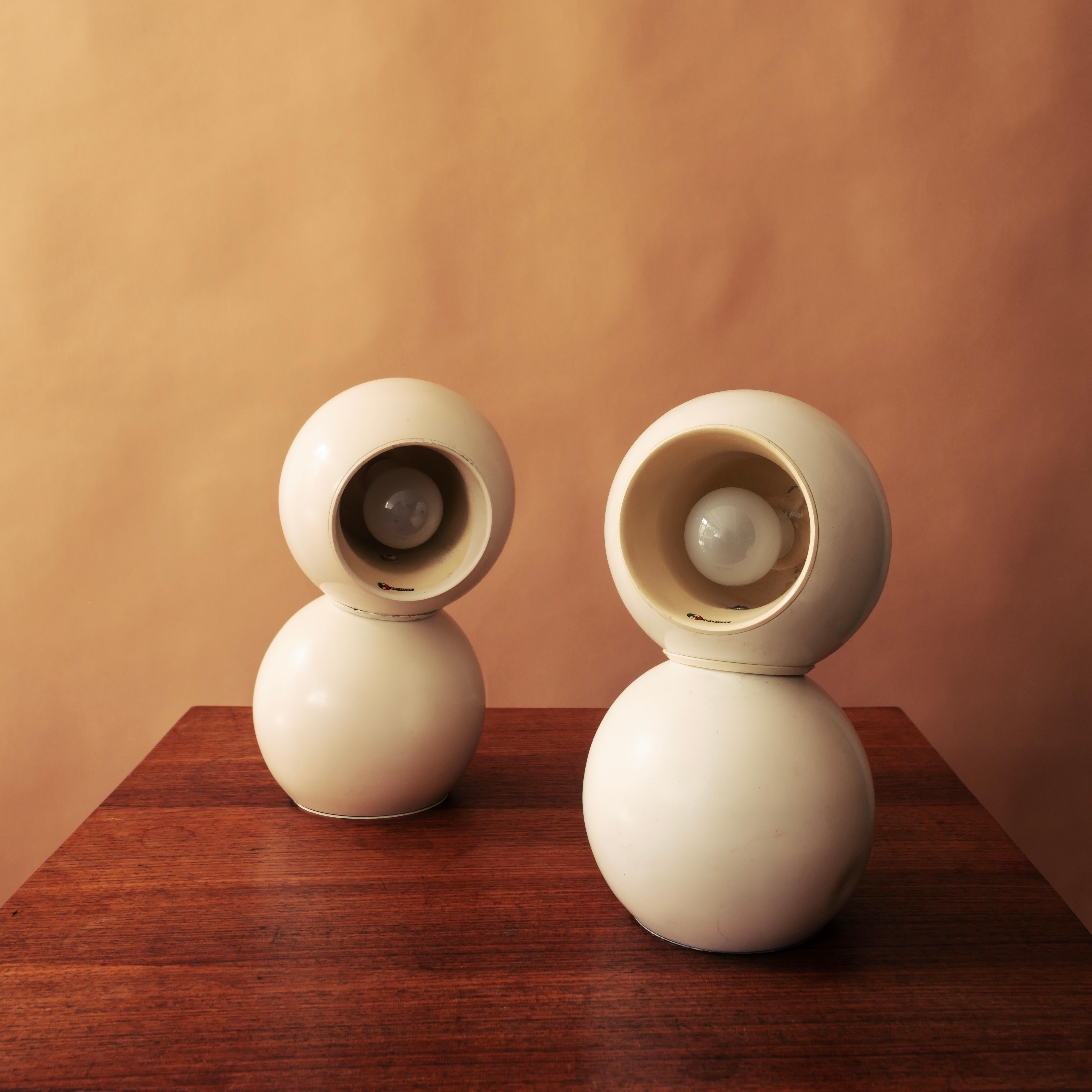 Arteluce, paire de lampes de bureau magnétiques par Antonio Macci Cassia, Modèle 541 en vente 1