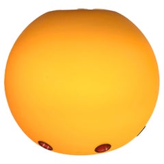Arteluce Pendentif en verre orange chaud "Halloween" de Rodolfo Dordoni