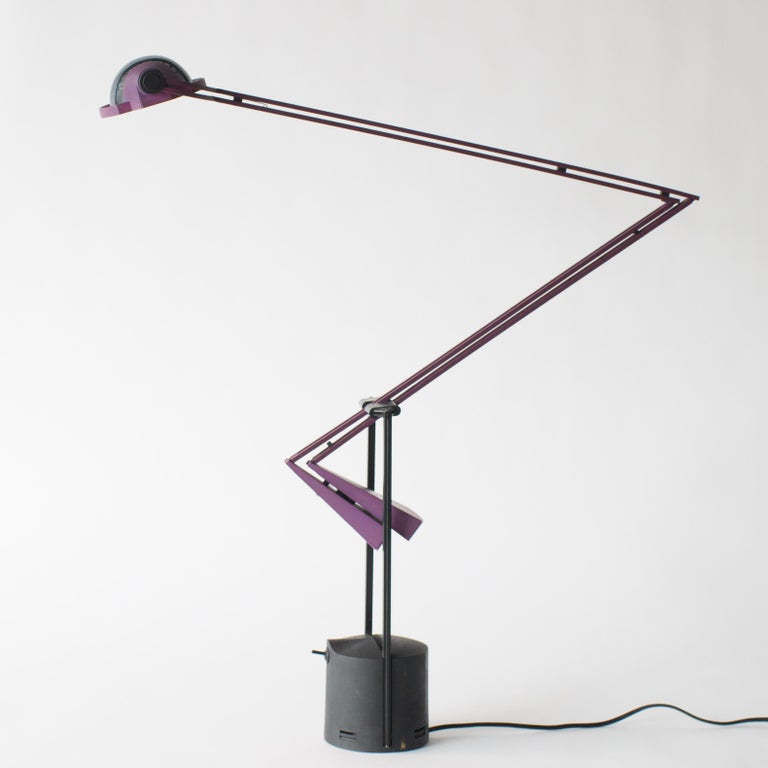 Arteluce Zoom 50 King and Miranda Desk Lamp 1980s Style Postmodern Minimal  at 1stDibs