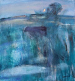 "Landscape with Cow and Lake"