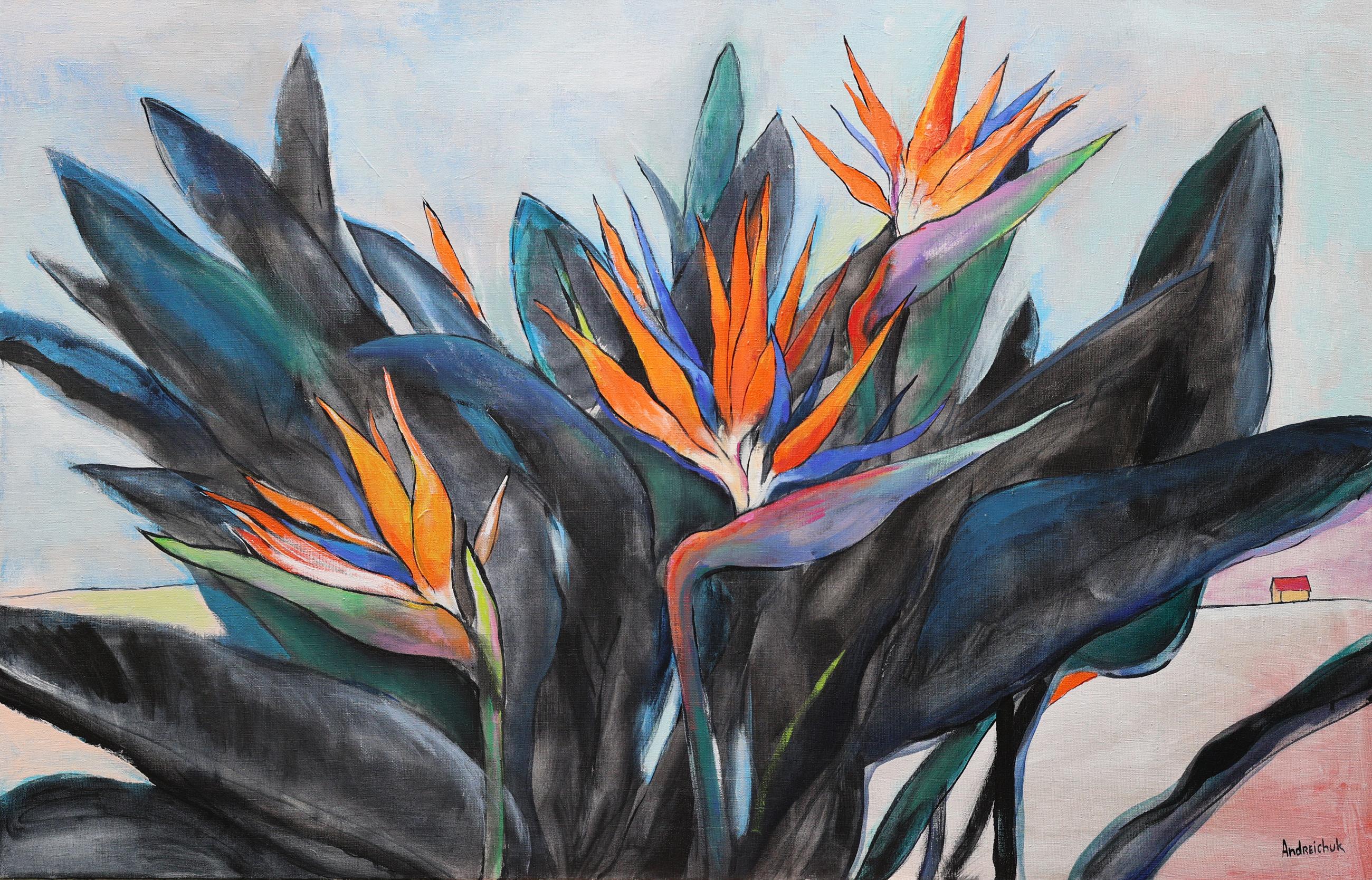 "Srelitzia. Bird of Paradise"