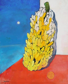 "Still Life with Orange and Banana"