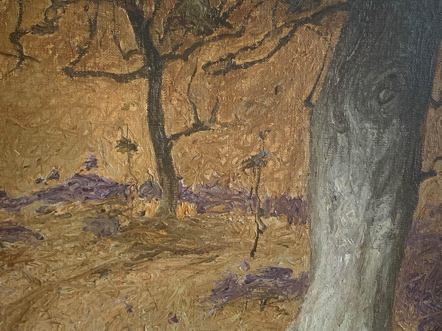 Artem Rogowoi ist ein führender zeitgenössischer ukrainischer Maler mit internationalem Erfolg.  Dieses Werk ist ein kleines Pleinair-Gemälde und ist ein Ölgemälde auf Karton.  