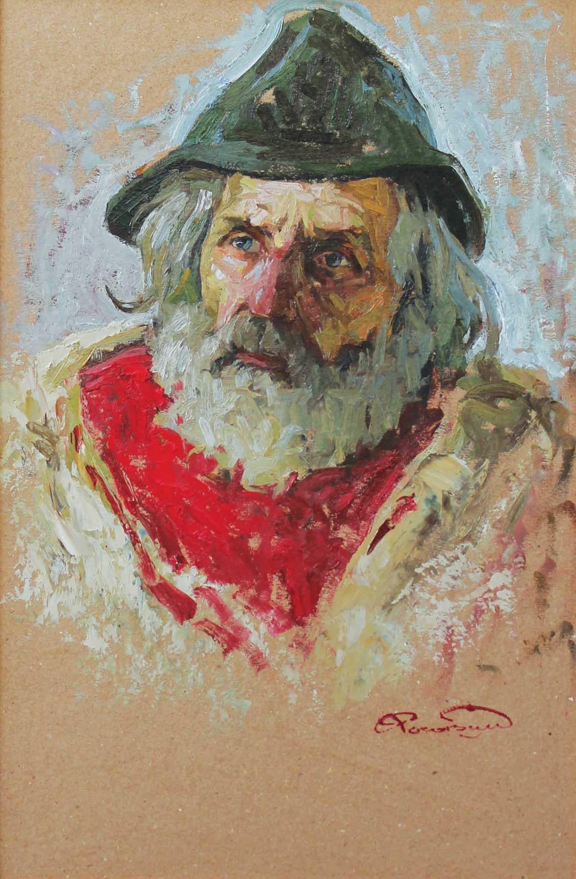 Artem Rogowoi Figurative Painting - Shepherd
