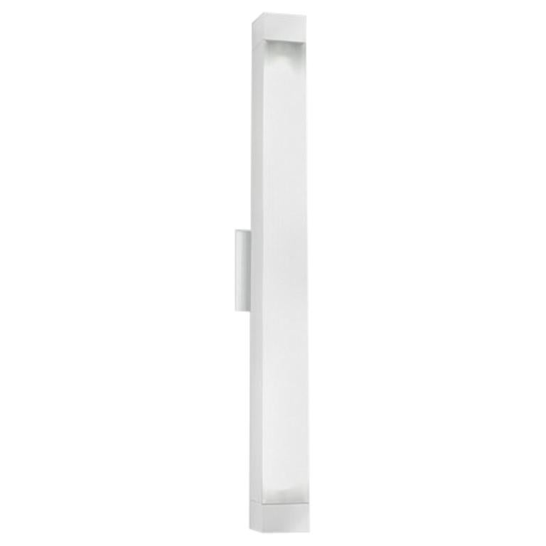 Artemide 26 Dimmable Square Strip in Gloss White by Ron Rezek For Sale