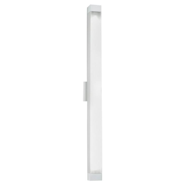 Artemide 37 Dimmable Square Strip in Gloss White by Ron Rezek For Sale