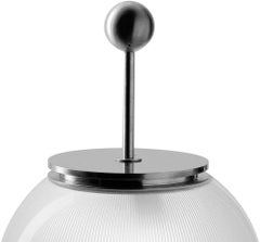 Artemide Alfa LED-T Table Lamp in White and Marble Base by Sergio Mazza