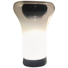 Artemide “Angelo Mangiarotti” Saffo Table Lamp Murano Glass, 1970, Italy