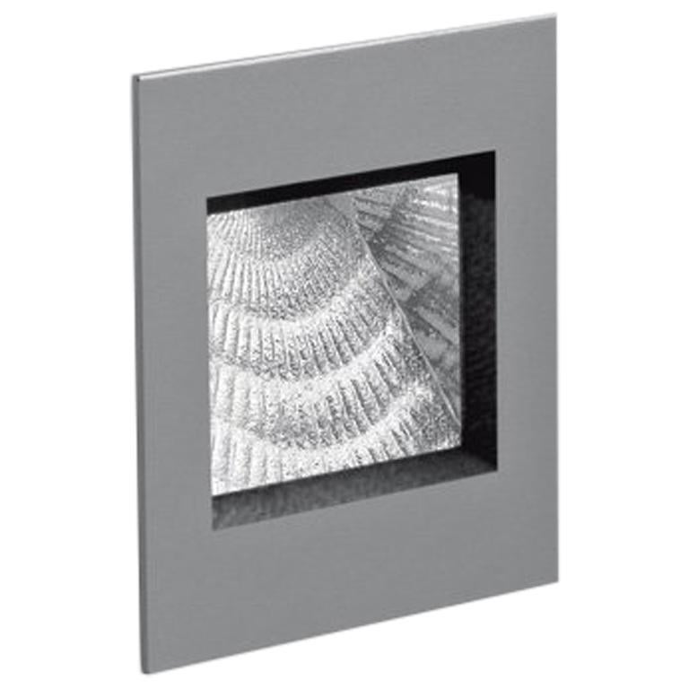 Artemide Aria Mini Outdoor Recessed Light in Gray by Massimo Sacconi For Sale