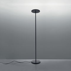 Artemide Athena LED Floor Lamp in Black by Naoto Fukasawa
