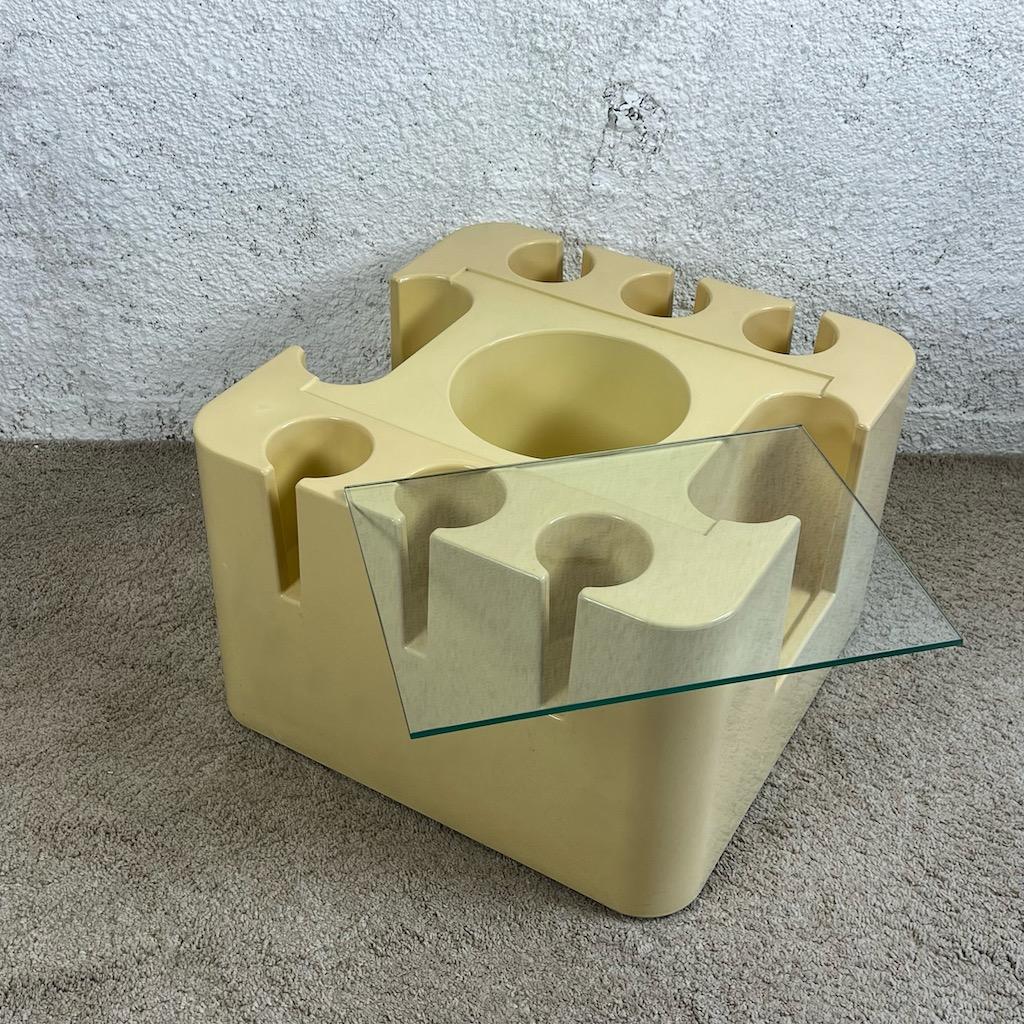 Artemide-Bacco-Tisch von Sergio Mazza, 1960er Jahre im Zustand „Gut“ im Angebot in San Benedetto Del Tronto, IT
