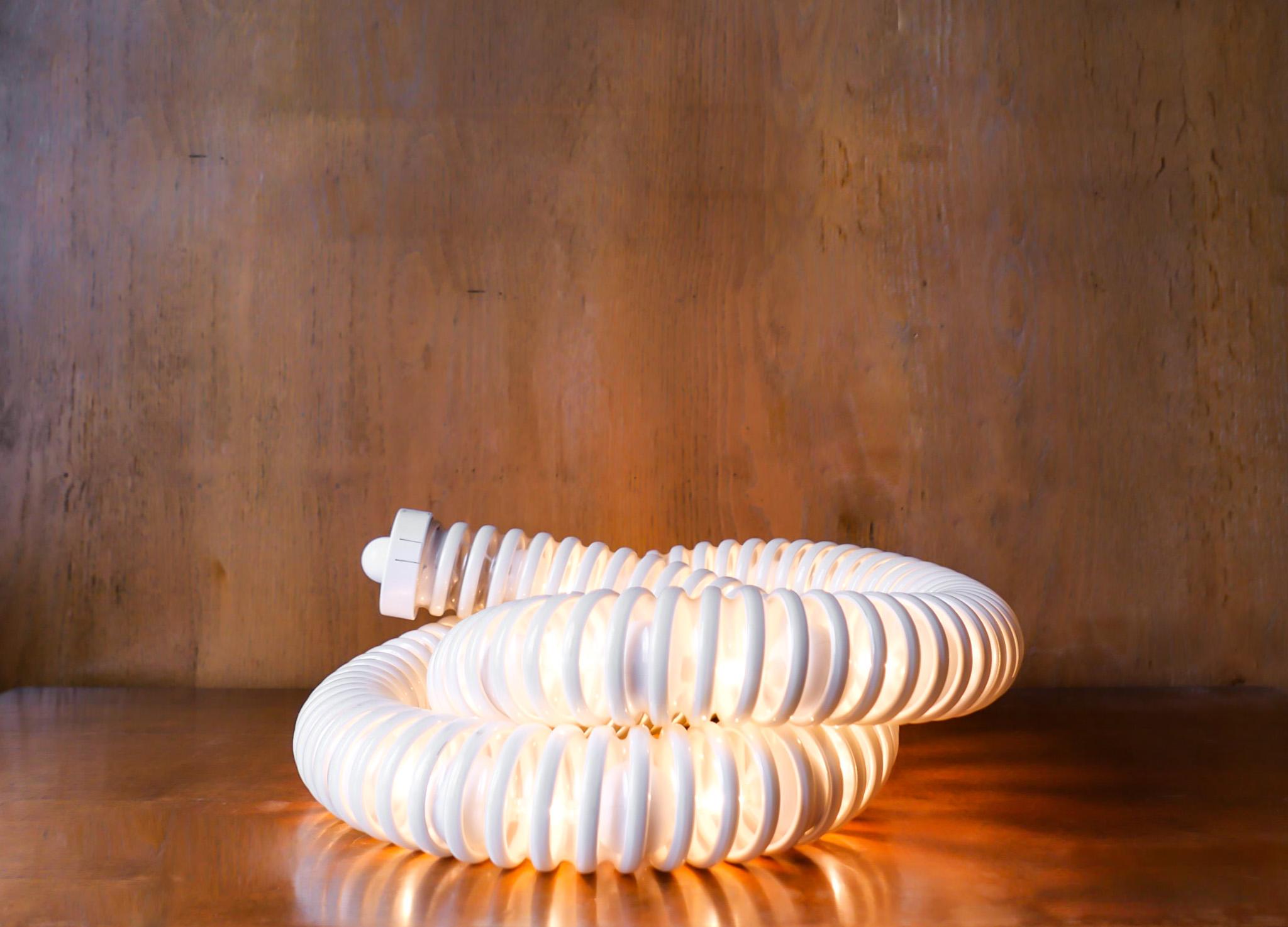 Mid-Century Modern Artemide Boalum Table Lamp by Livio Castiglioni and Gianfranco Frattini, Italy  For Sale
