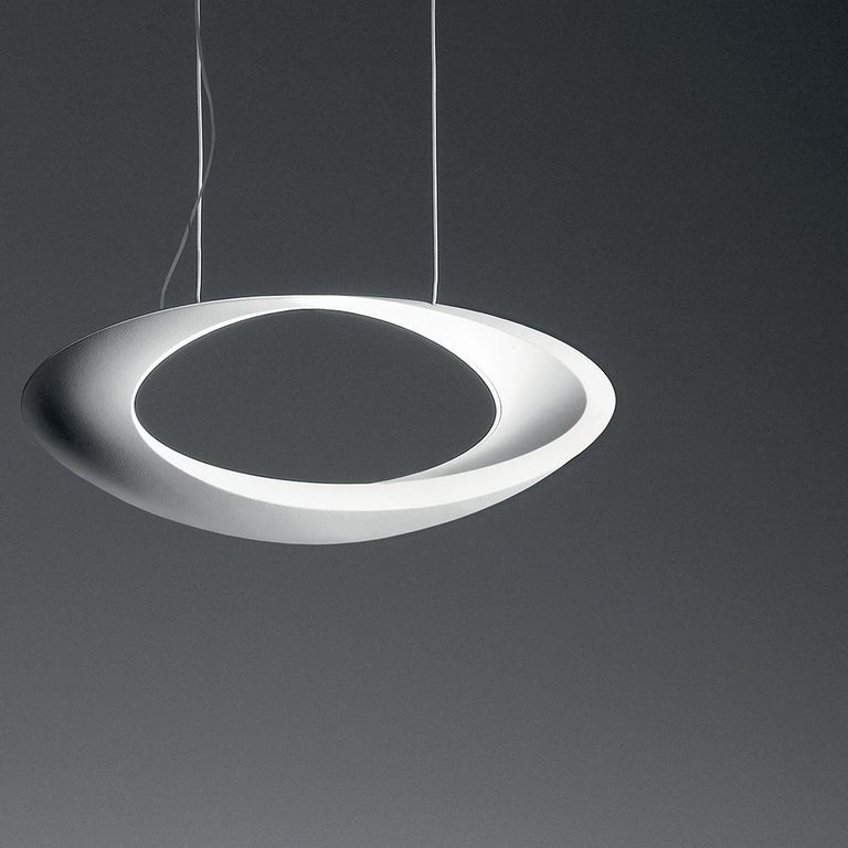 Modern Artemide Cabildo 3000K LED Suspension Light in White For Sale