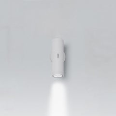 Artemide Calumet Eight Wall Light in Light Gray by Ernesto Gismondi