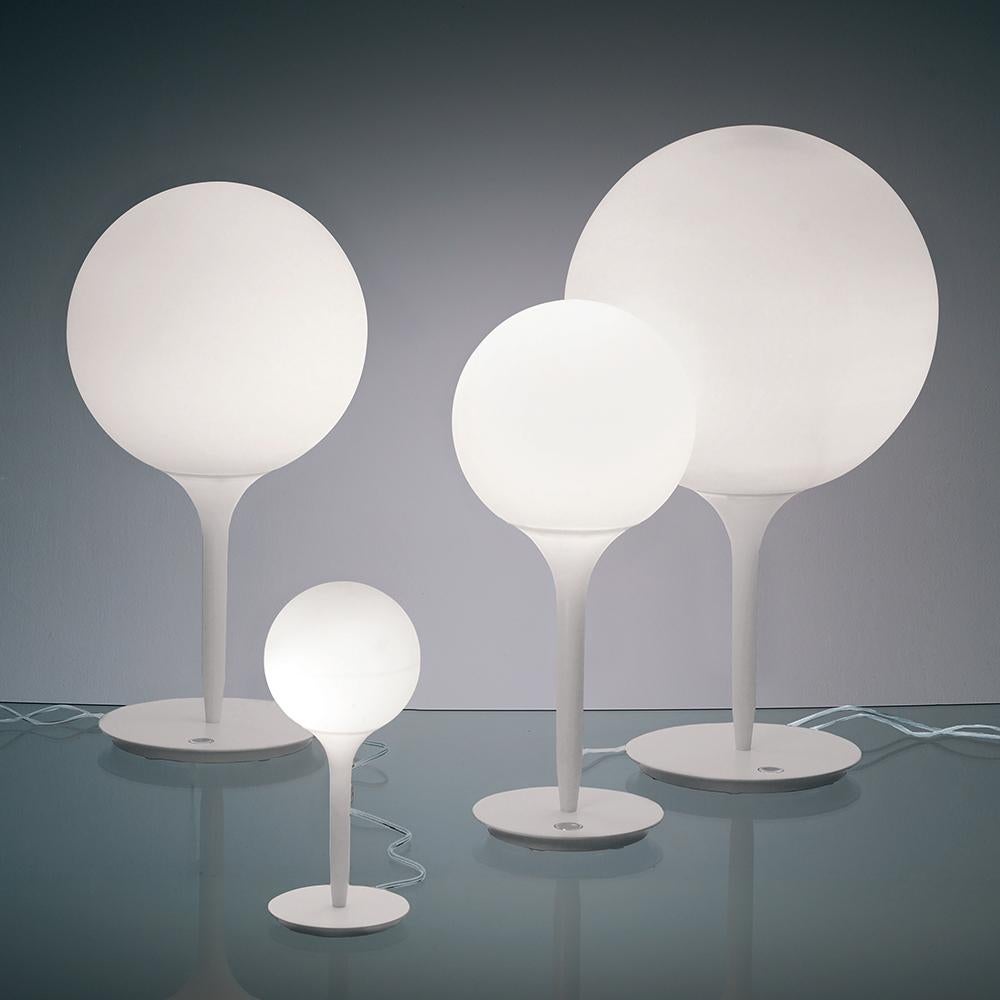 Modern Artemide Castore 25 Table Lamp in White