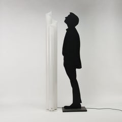 Artemide Chimera Floor Lamp Methacrylate Italy 1970s