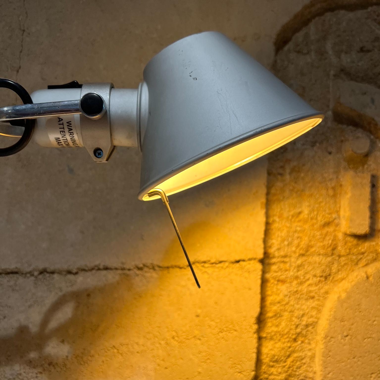 Late 20th Century Artemide Classic Task Desk Lamp with Base Tolomeo Light Milano ITALY