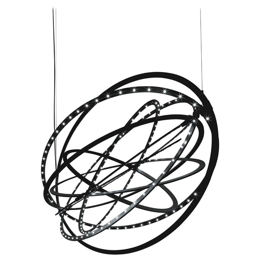 For Sale: Black (Black ) Artemide Copernico Suspension Light by Carlotta de Bevilacqua